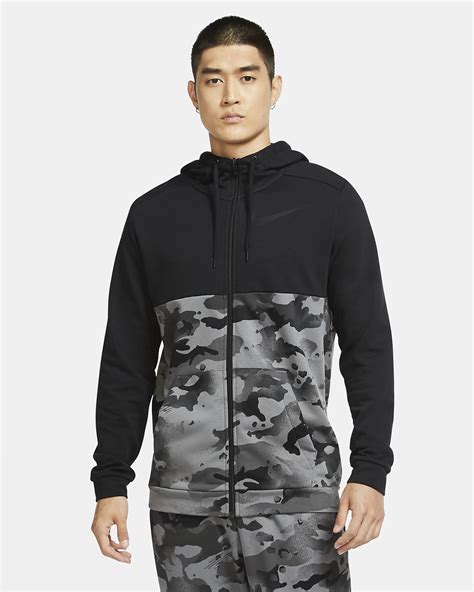 nike camouflage hoodie herren|nike dri fit zip hoodie.